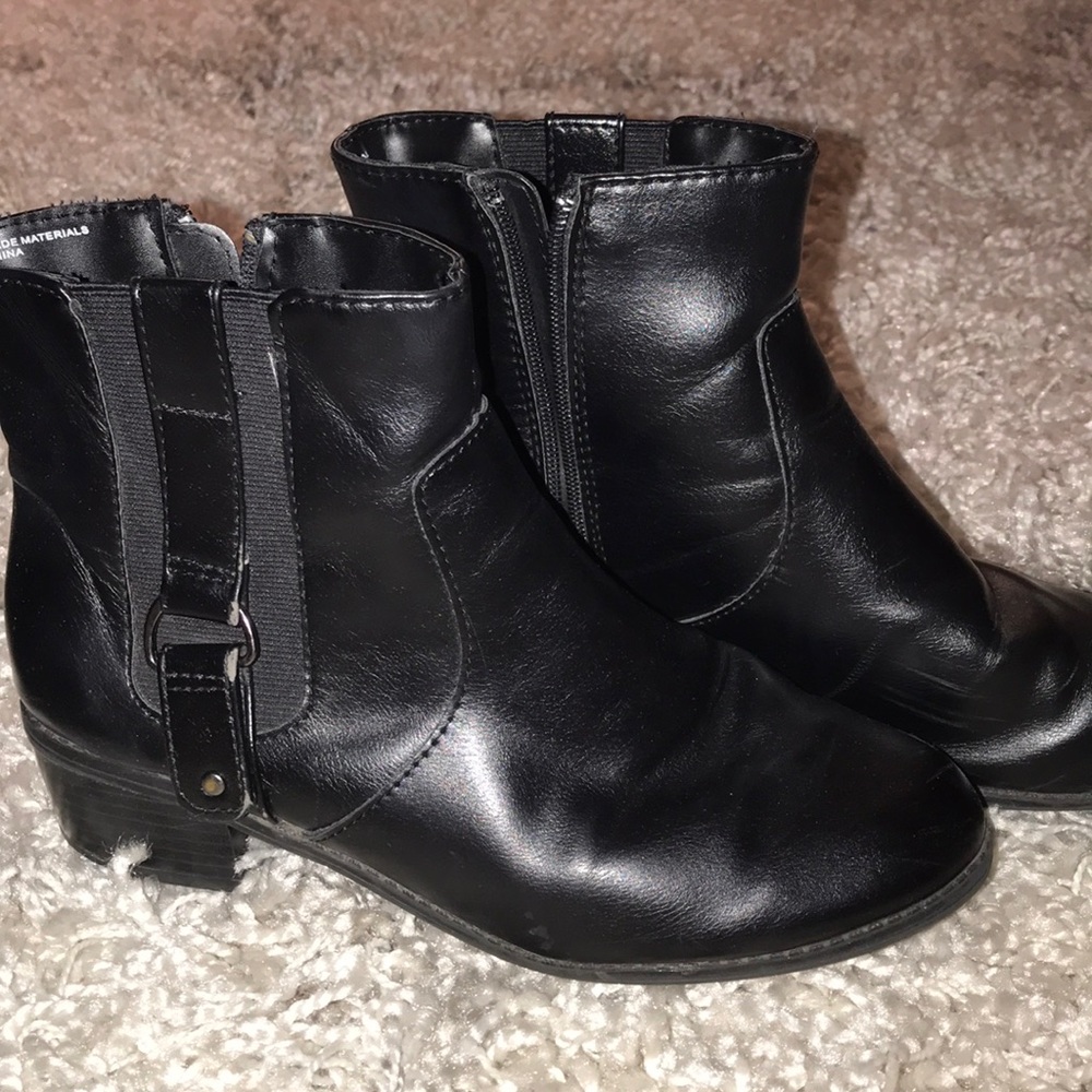 Black booties
